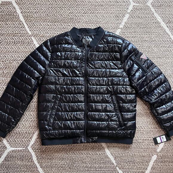 GUESS Mens Puffer Jacket Sz XXL - Picture 1 of 7